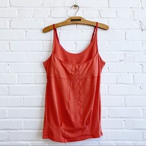 LOLE integrated bra coral camisole sports top